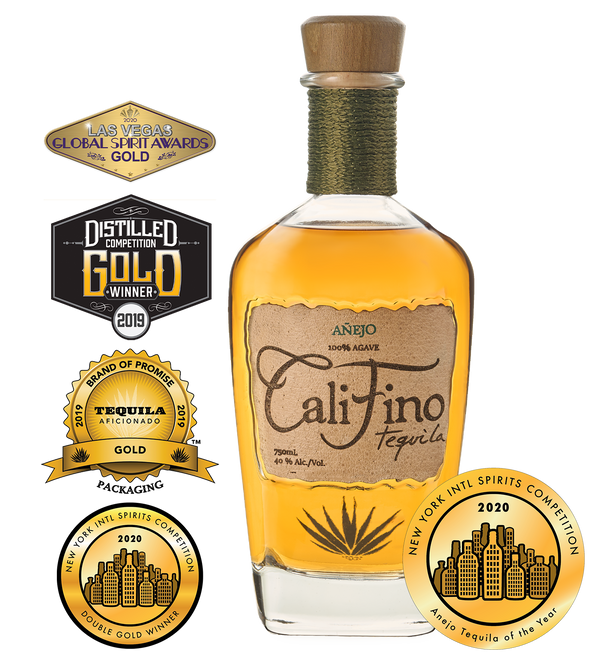 CaliFino Añejo Tequila <br> Aged 3 Years