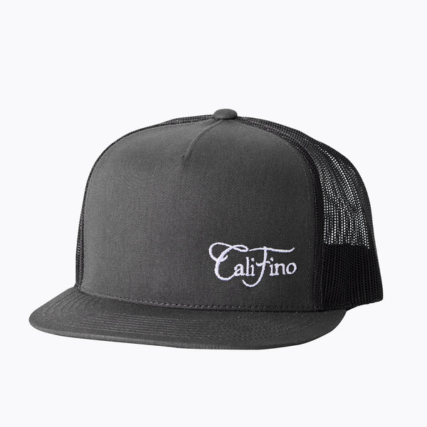 CaliFino Trucker Hat - Charcoal