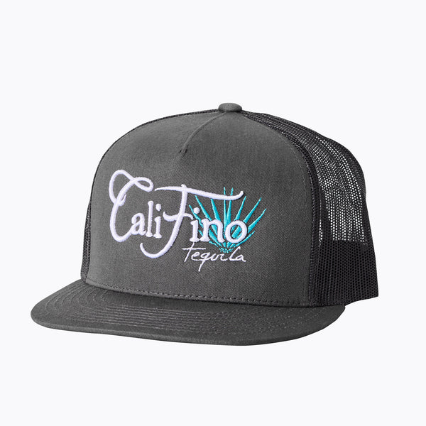 CaliFino Classic Trucker Hat - Charcoal