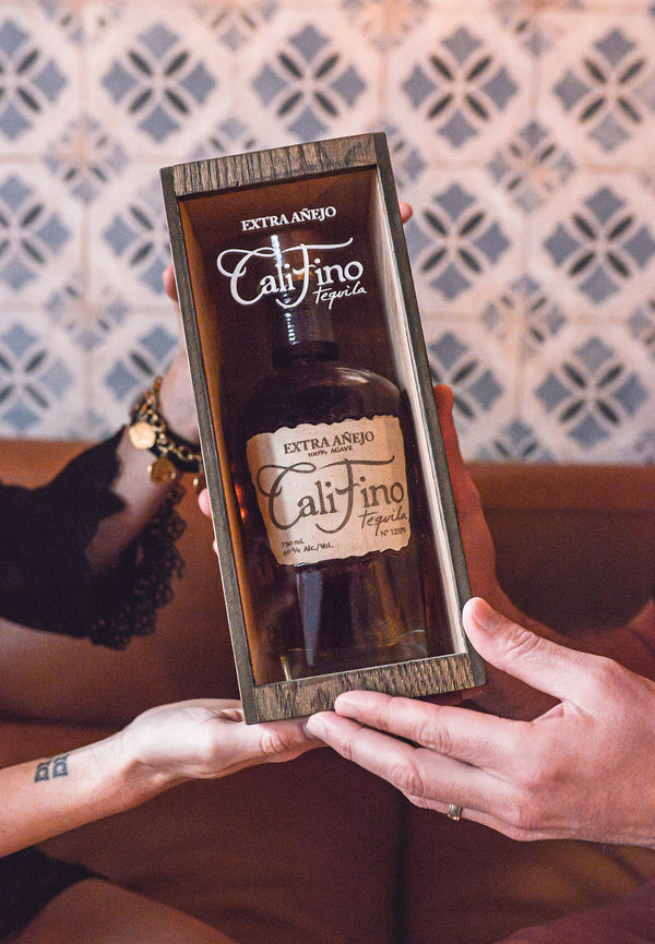 CaliFino Extra Añejo <br> w/ Custom Engraving & Gift Box <br> A Special Gift For Any Occasion
